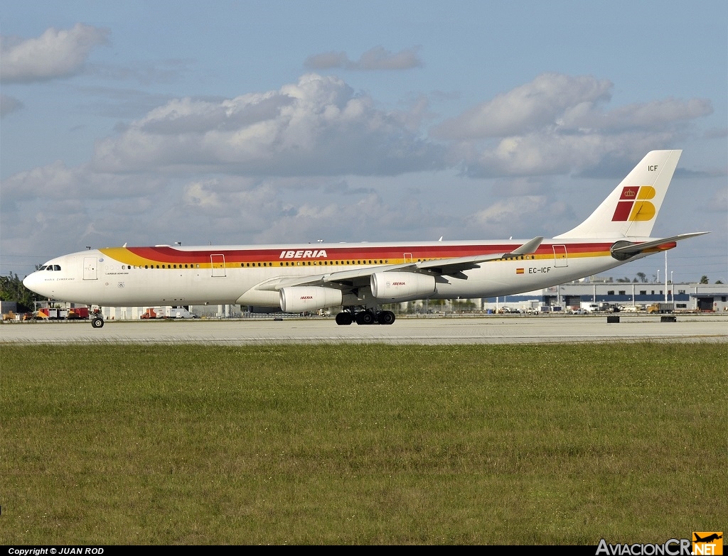 EC-ICF - Airbus A340-313X - Iberia