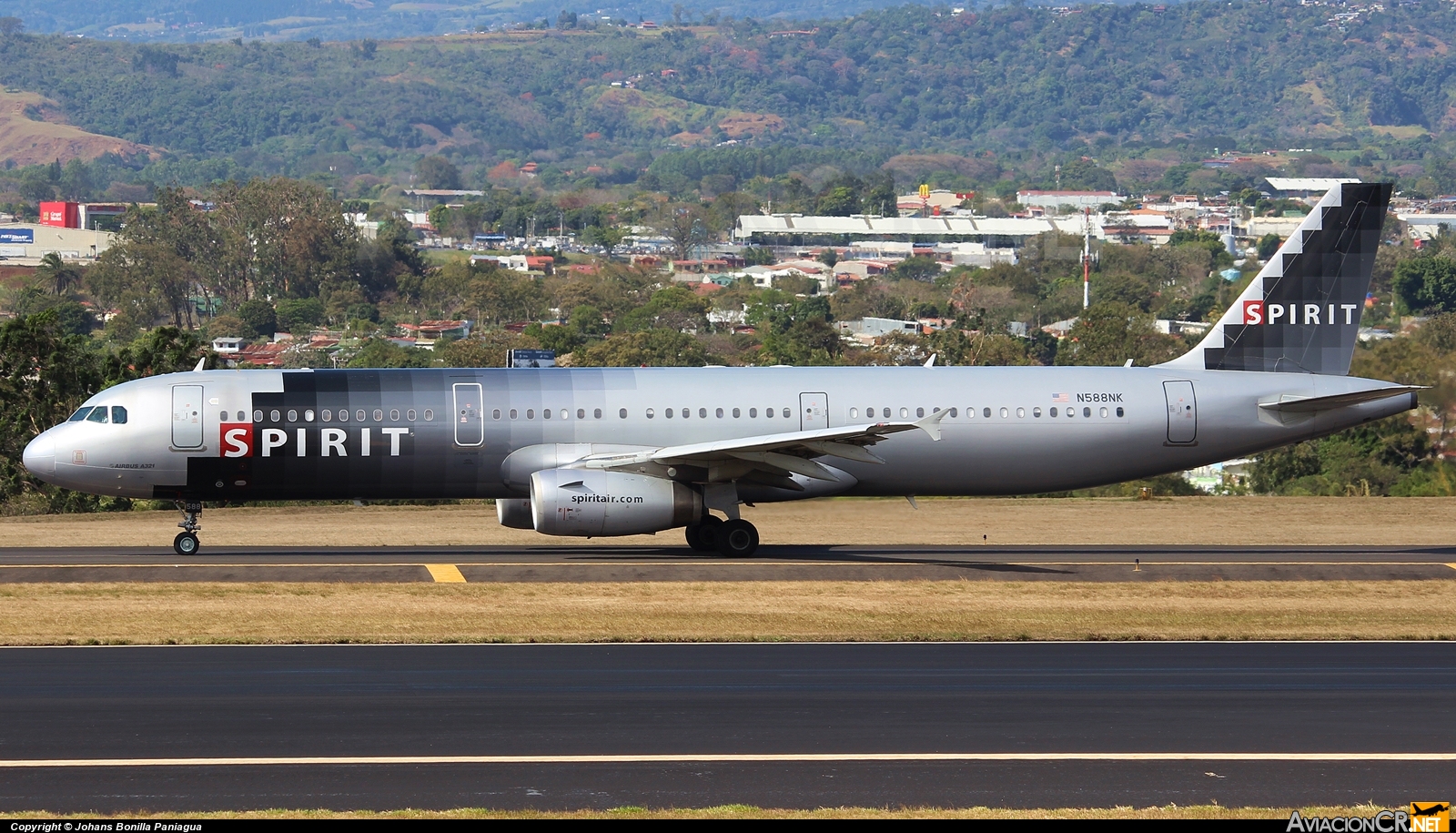 N588NK - Airbus A321-231 - Spirit Airlines