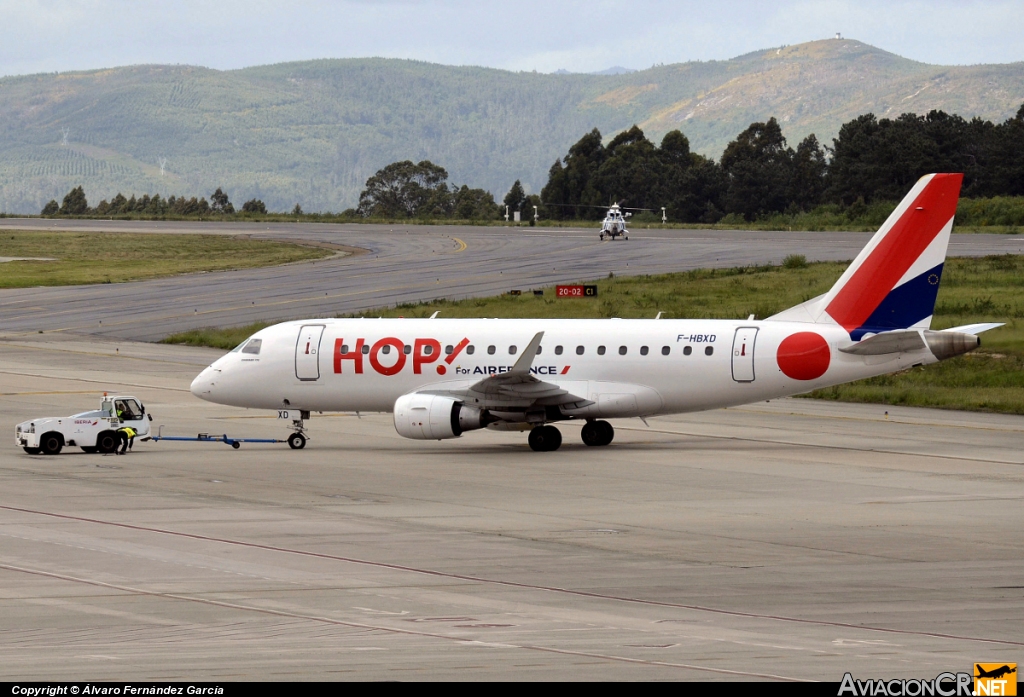 F-HBXD - Embraer ERJ-170-100SU - hop!