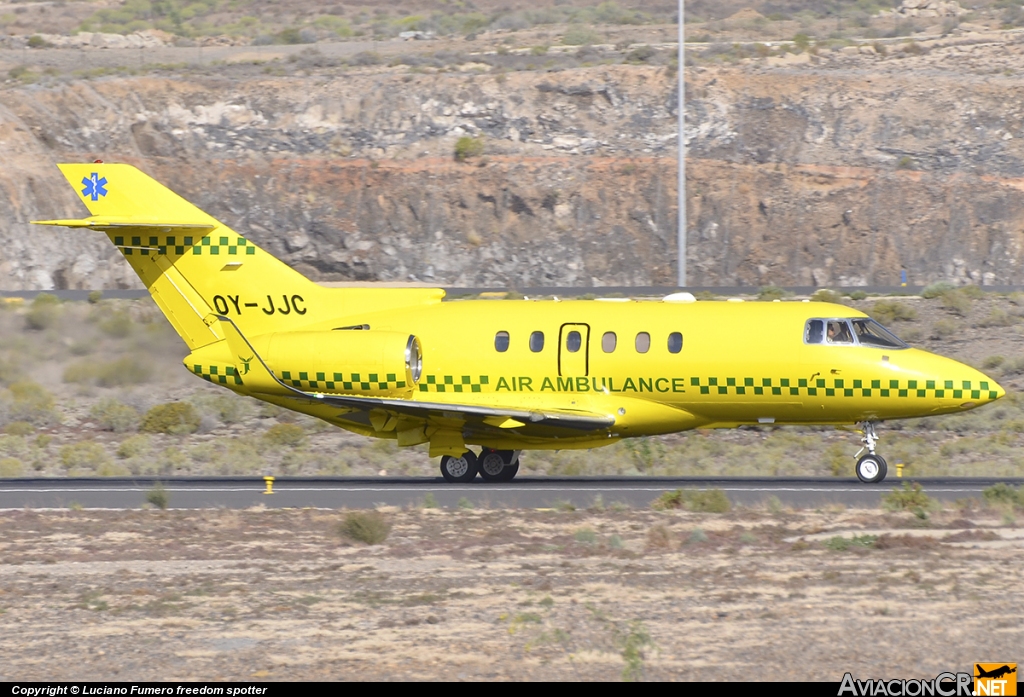 OY-JJC - Raytheon Hawker 800XP - Privado