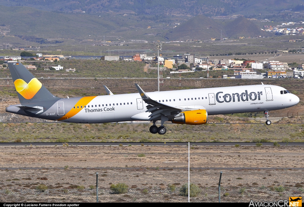 D-AIAF - Airbus A321-211 - Condor (Thomas Cook)