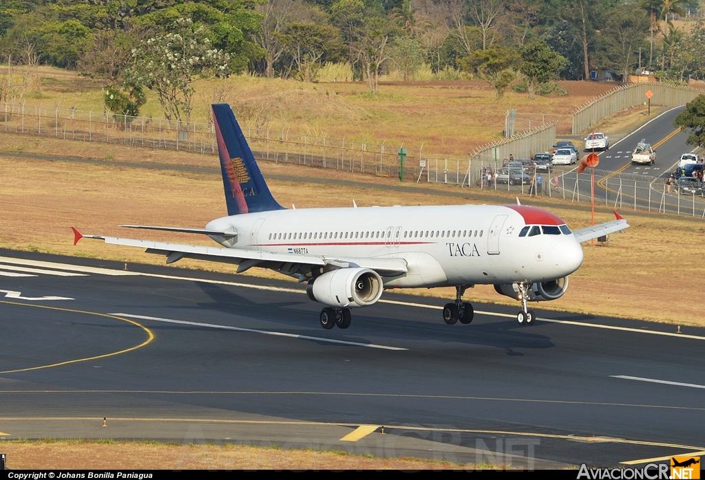 N687TA - Airbus A320-233 - TACA