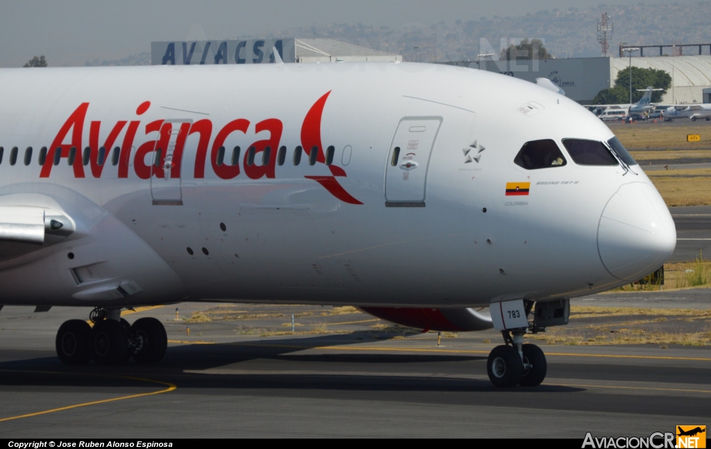 N783AV - Boeing 787-8 Dreamliner - Avianca