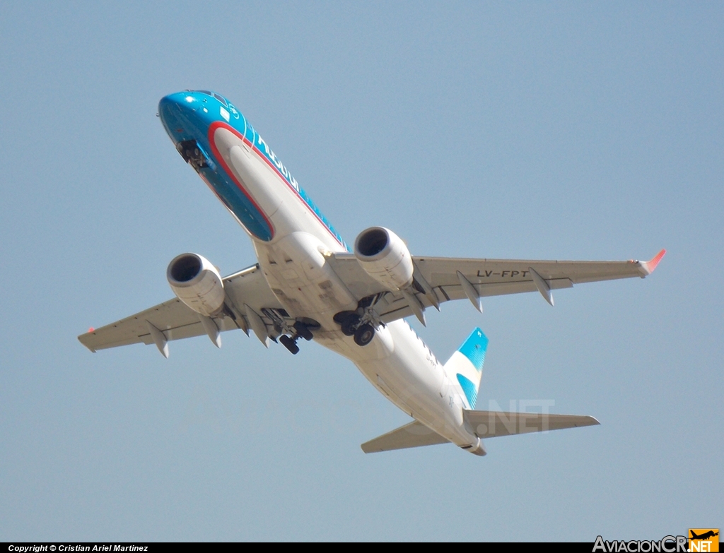 LV-FPT - Embraer ERJ-190-100AR - Austral Líneas Aéreas