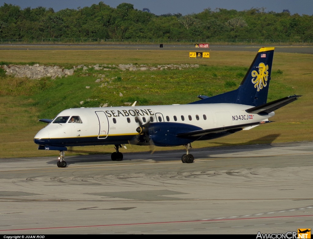 N343CJ - Saab 340B - Seaborne AIrlines