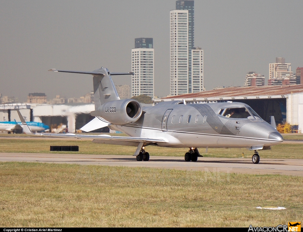 LV-CCO - Learjet 60 - Privado