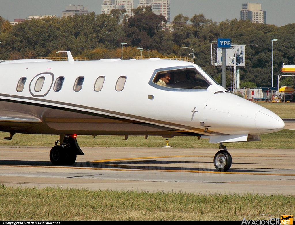 LV-BIE - Learjet 35A - Privado