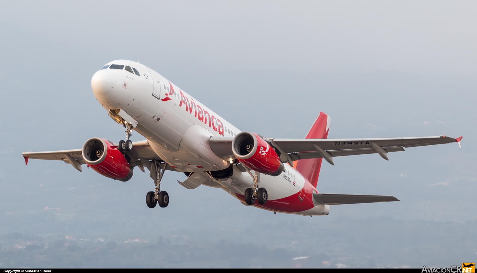 N493TA - Airbus A320-233 - TACA