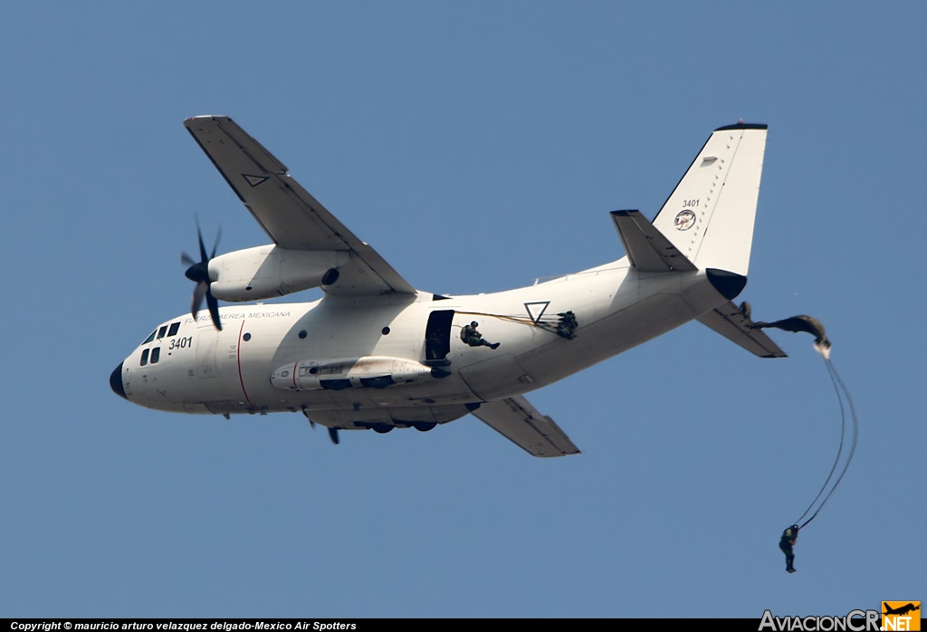 3401 - Alenia C-27J Spartan - Fuerza Aerea Mexicana FAM