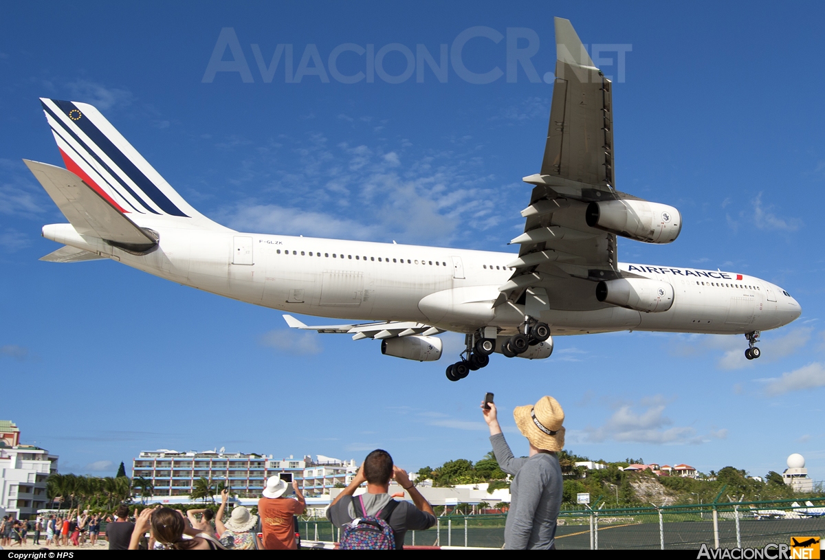 F-GLZK - Airbus A340-312 - Air France