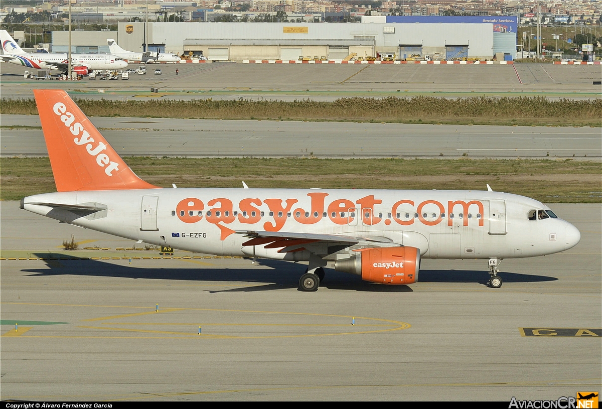 G-EZFG - Airbus A319-111 - EasyJet Airline