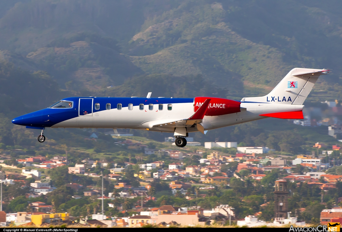 LX-LAA - Learjet 45 - Ducair Luxemburgo Air Ambulance