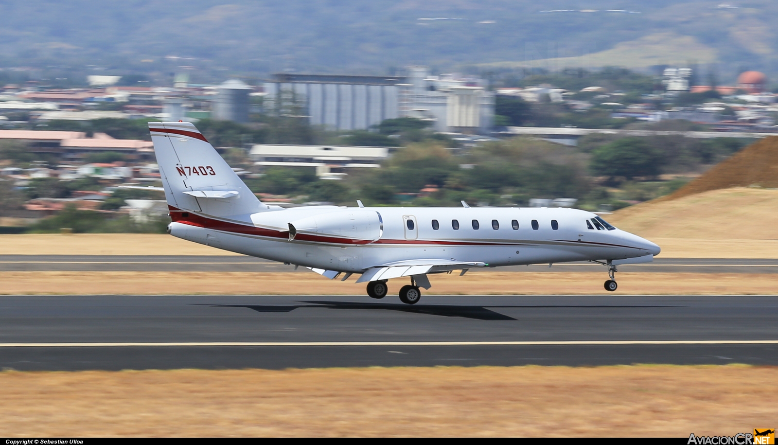 N7403 - Cessna 680 Citation Sovereign - Privado