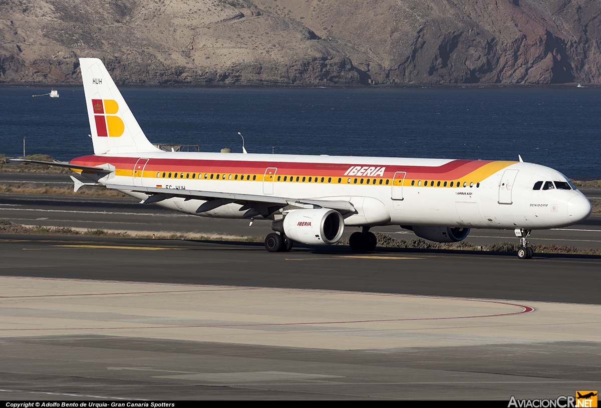 EC-HUH - Airbus A321-211 - Iberia