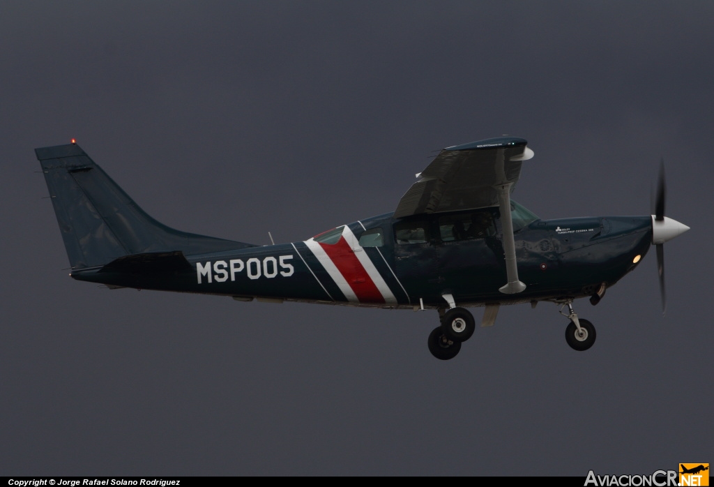 MSP005 - Cessna U206G/Soloy Turbine 206 - Ministerio de Seguridad Pública - Costa Rica