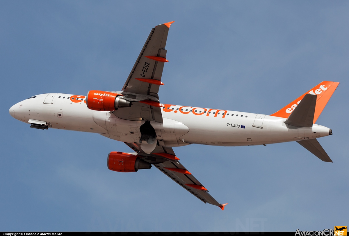 G-EZUS - Airbus A320-214 - EasyJet