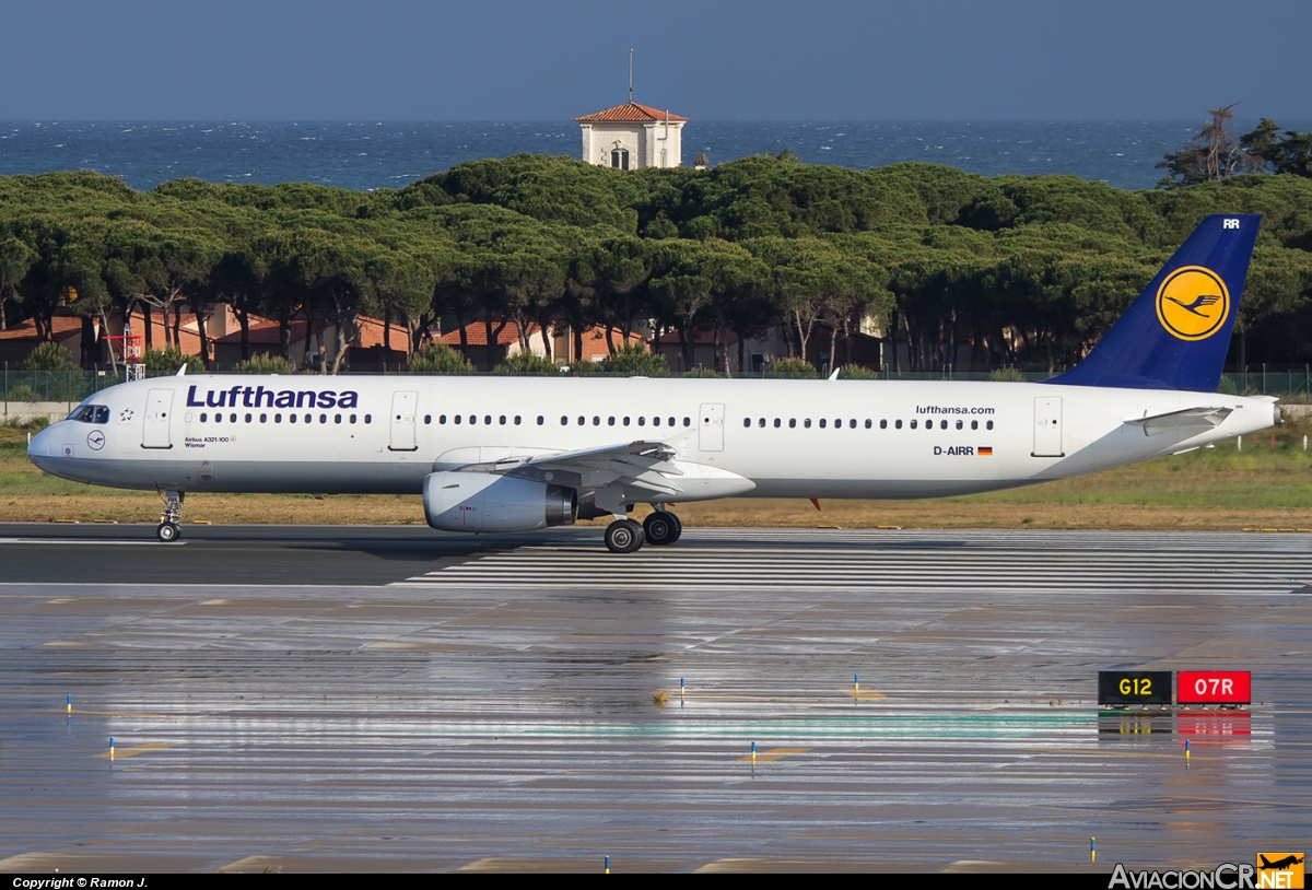 D-AIRR - Airbus A321-131 - Lufthansa