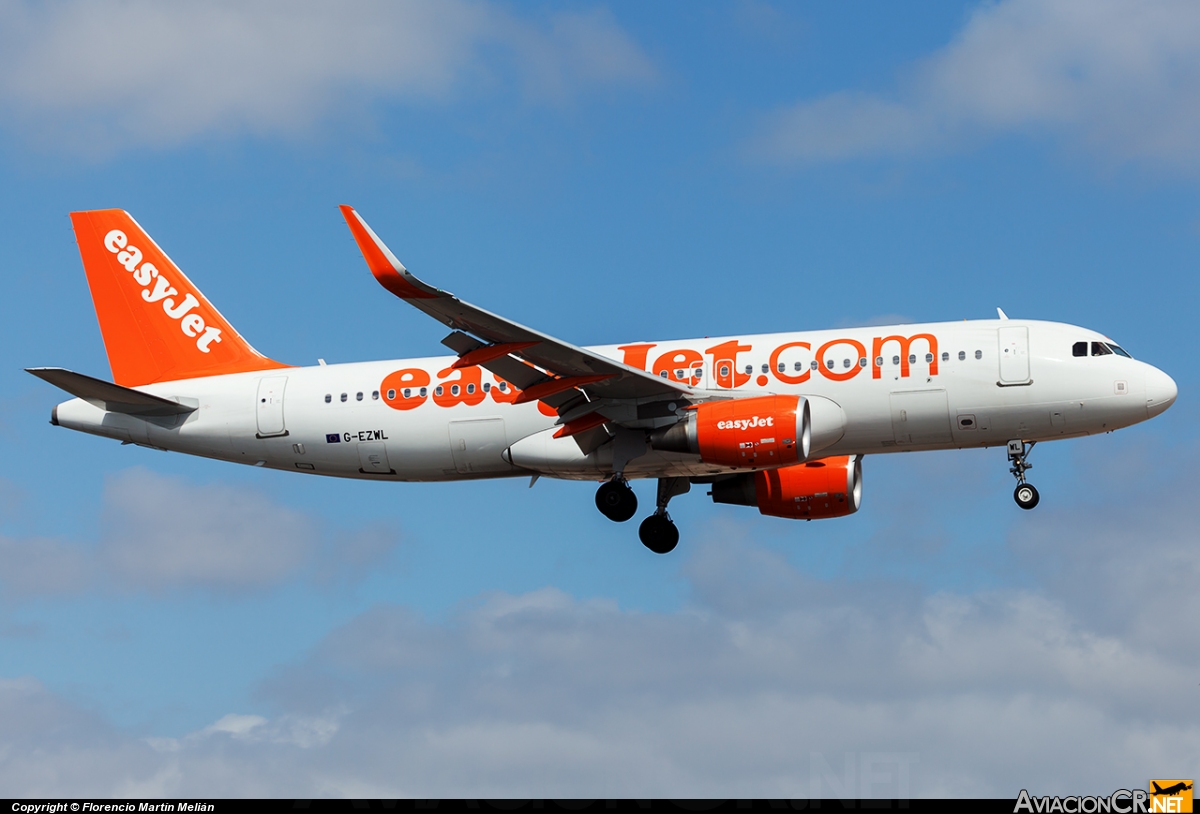 G-EZWL - Airbus A320-214 - EasyJet