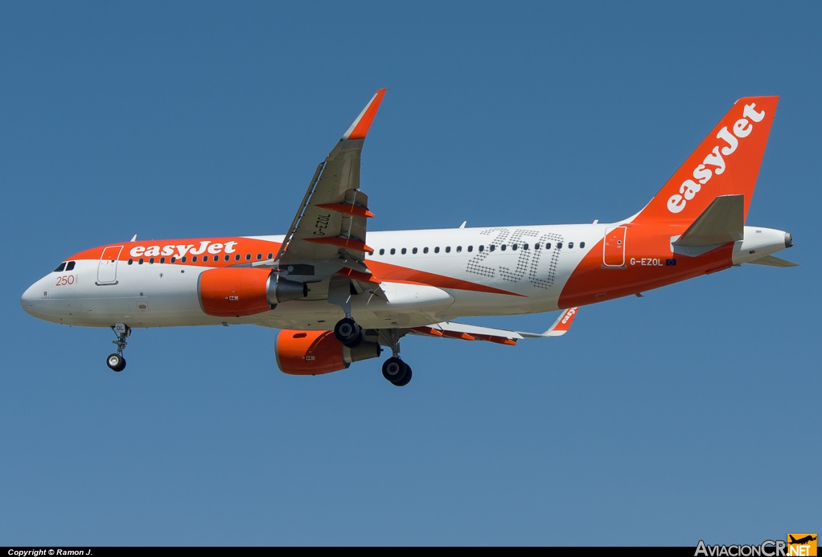G-EZOL - Airbus A320-214 - EasyJet