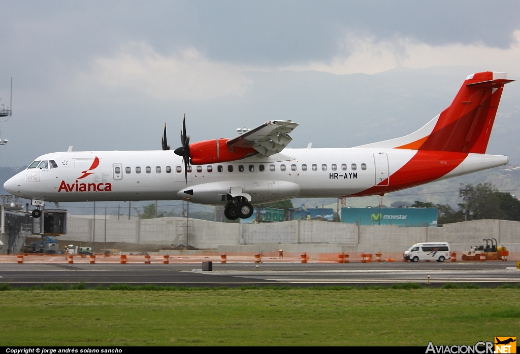 HR-AYM - ATR 72-600 (72-212A) - Avianca