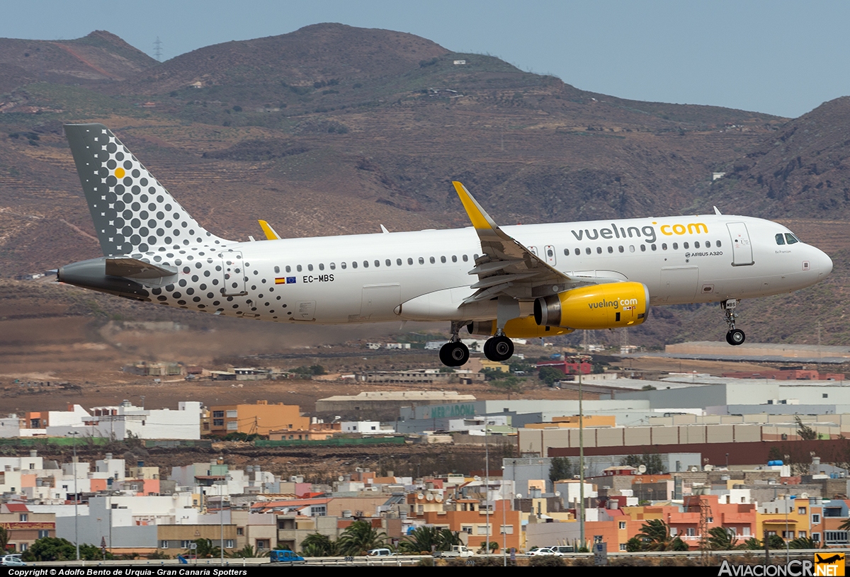 EC-MBS - Airbus A321-232 - Vueling