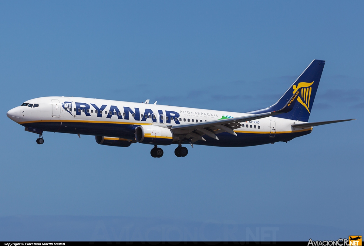 EI-EMO - Boeing 737-8AS - Ryanair