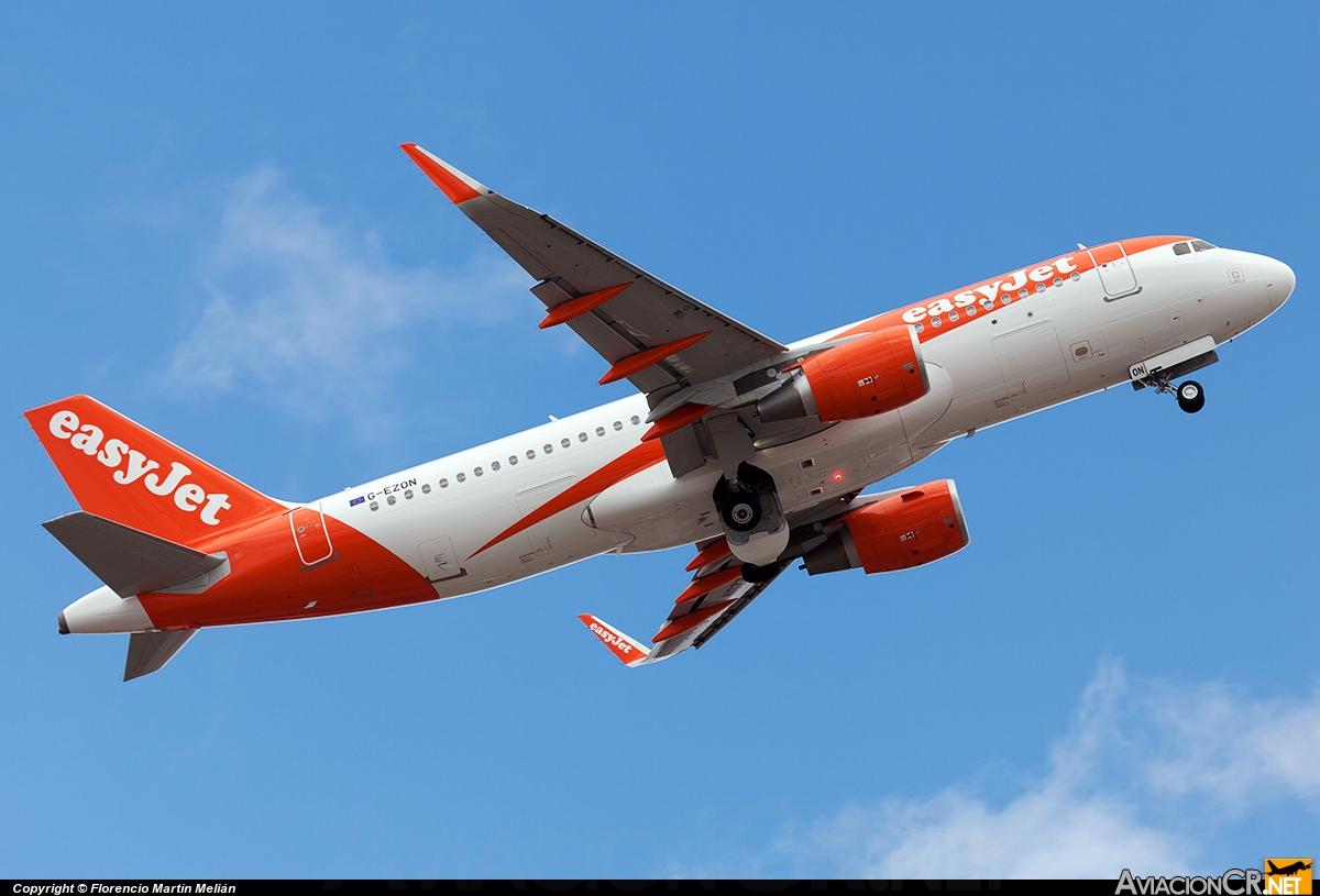G-EZON - Airbus A320-214 - EasyJet