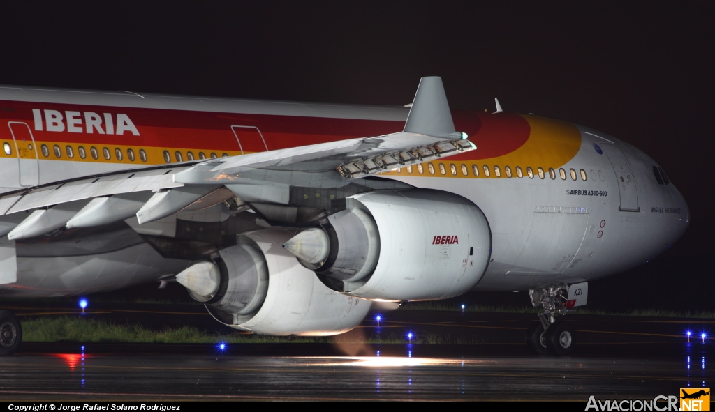 EC-KZI - Airbus A340-642 - Iberia
