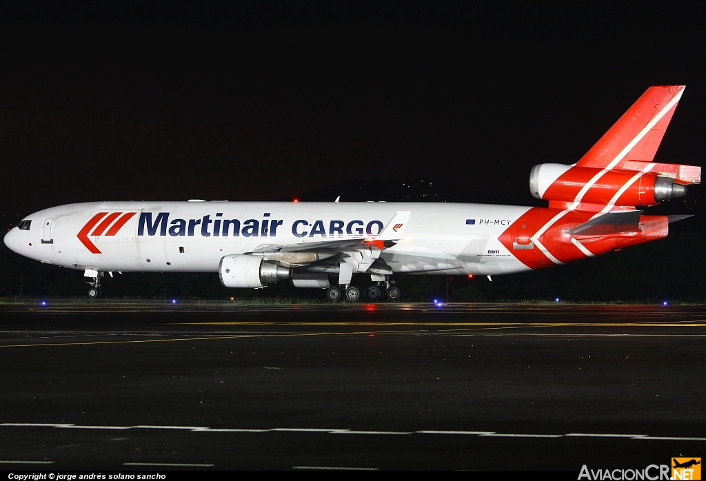 PH-MCY - McDonnell Douglas MD-11(CF) - Martinair Cargo