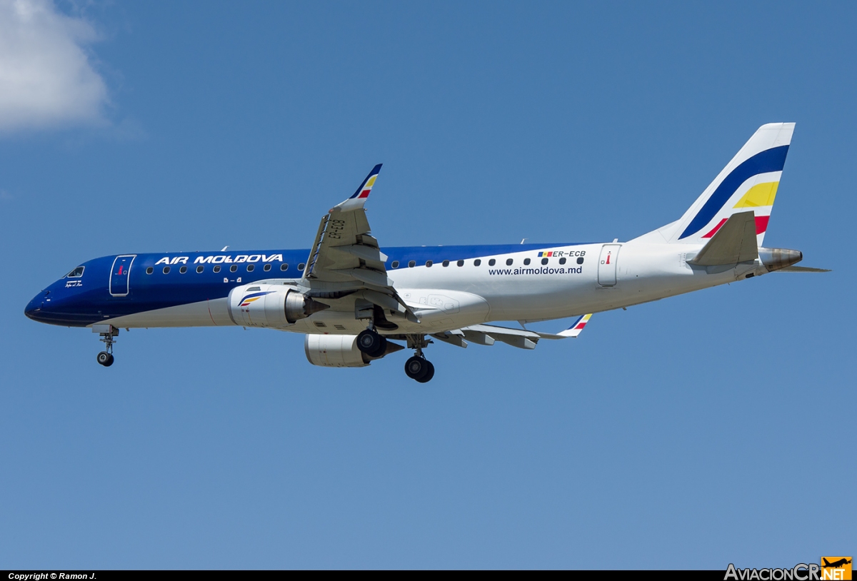 ER-ECB - Embraer ERJ-190 - Air Moldova