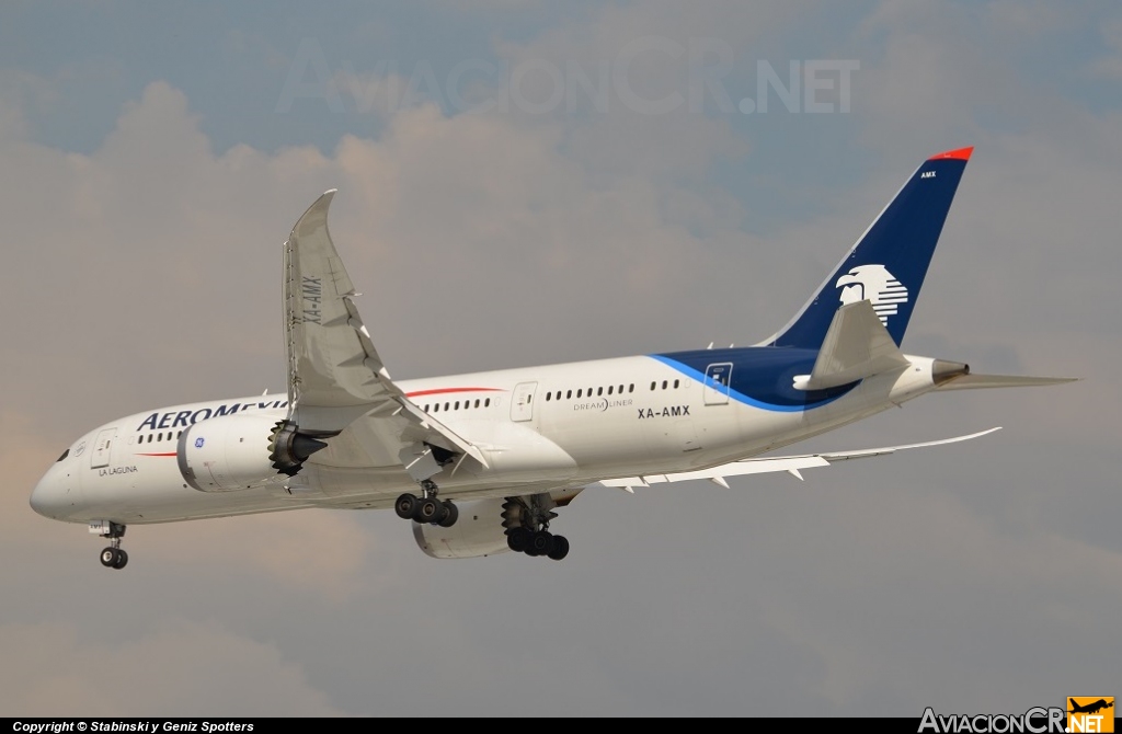 XA-AMX - Boeing 787-8 Dreamliner - Aeromexico