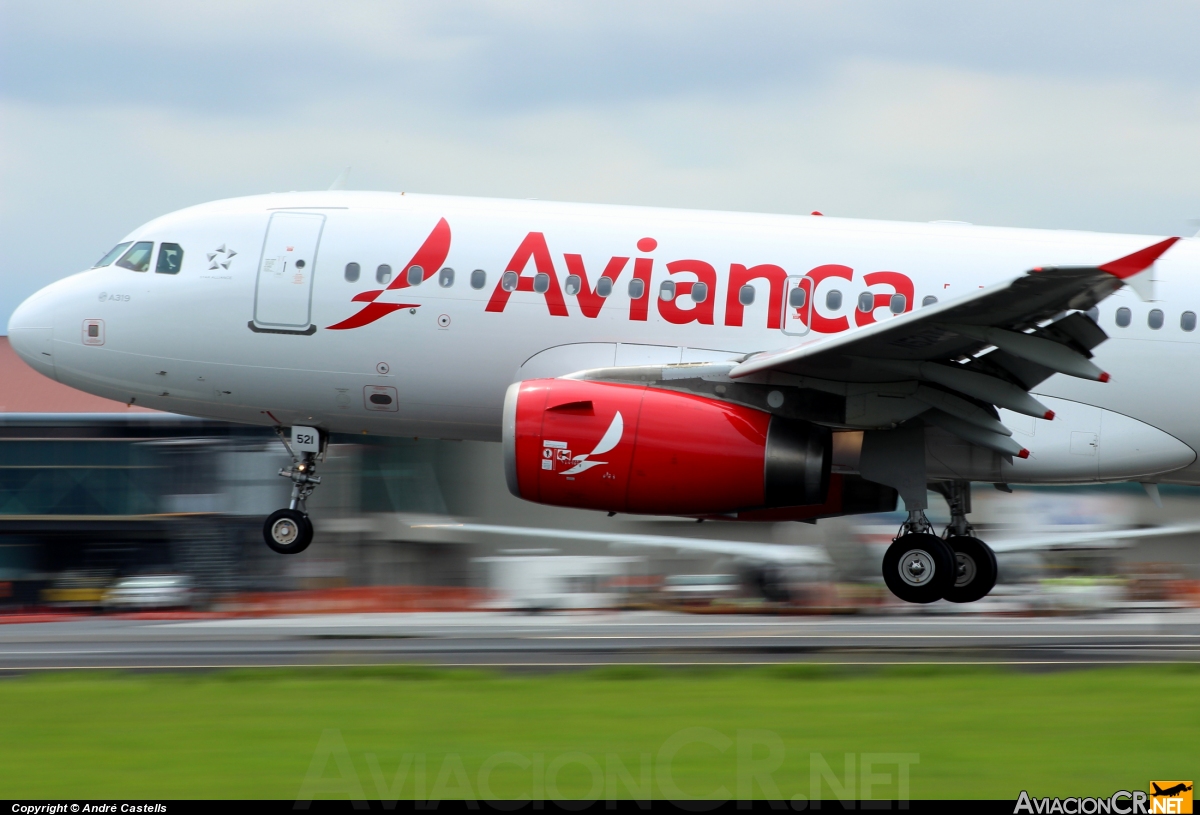 N521TA - Airbus A319-132 - TACA