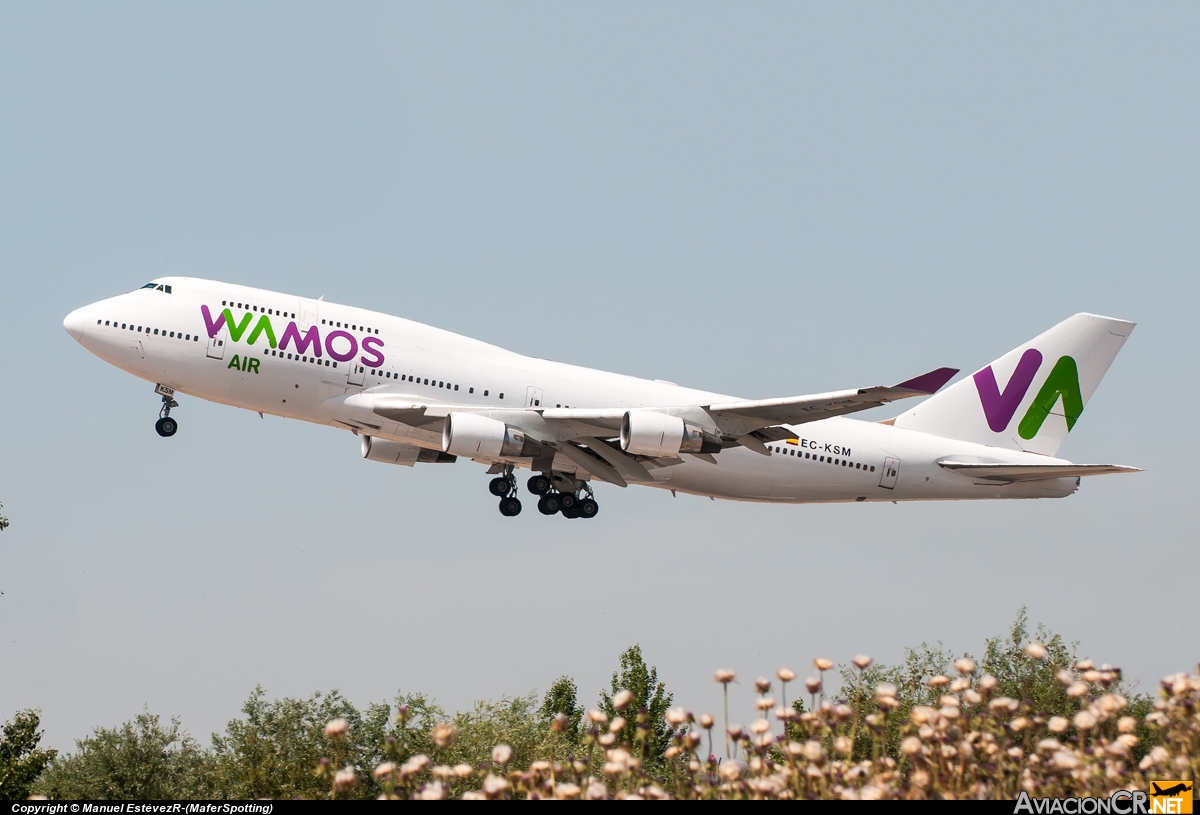 EC-KSM - Boeing 747-412 - Wamos Air (Pullmantur Air)