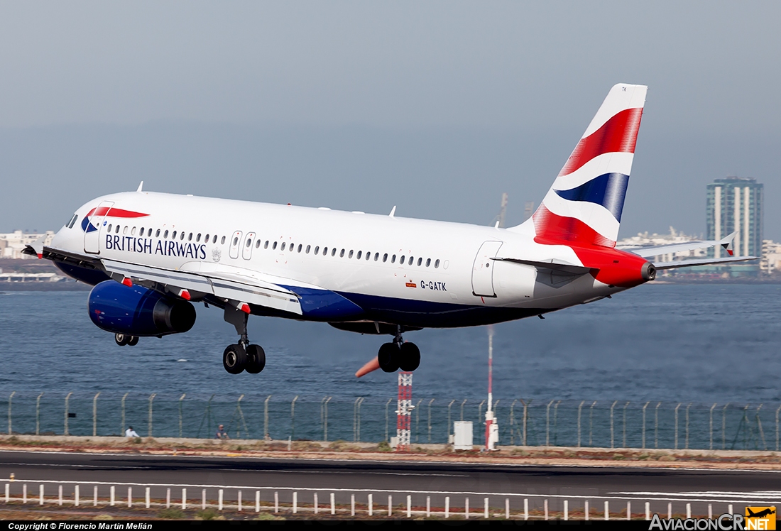 G-GATK - Airbus A320-232 - British Airways