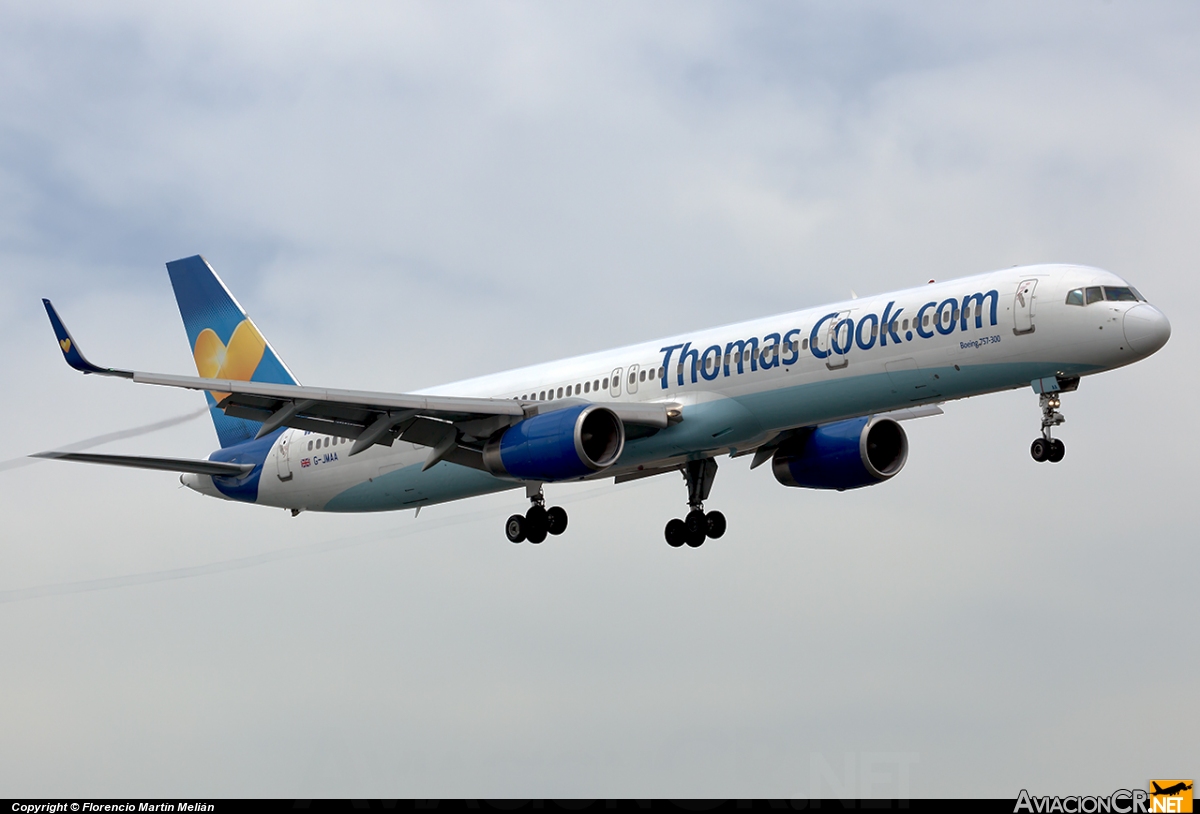 G-JMAA - Boeing 757-3CQ - Thomas Cook Airlines. UK.