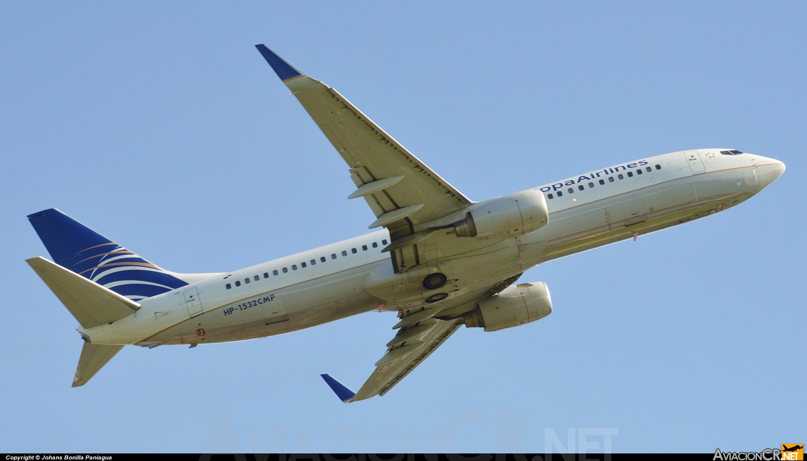 HP-1532CMP - Boeing 737-8V3 - Copa Airlines