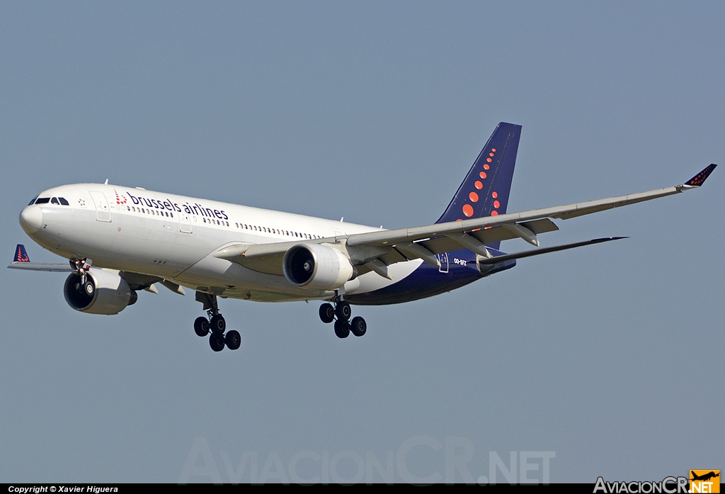 OO-SFZ - Airbus A330-223 - Brussels airlines