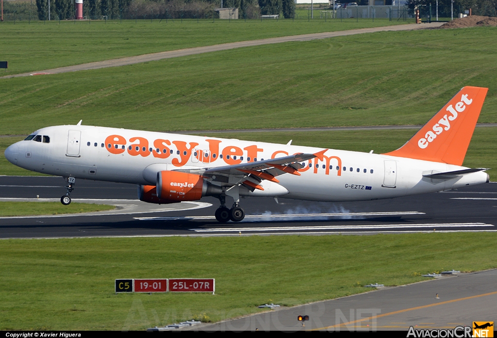 G-EZTZ - Airbus A320-214 - EasyJet