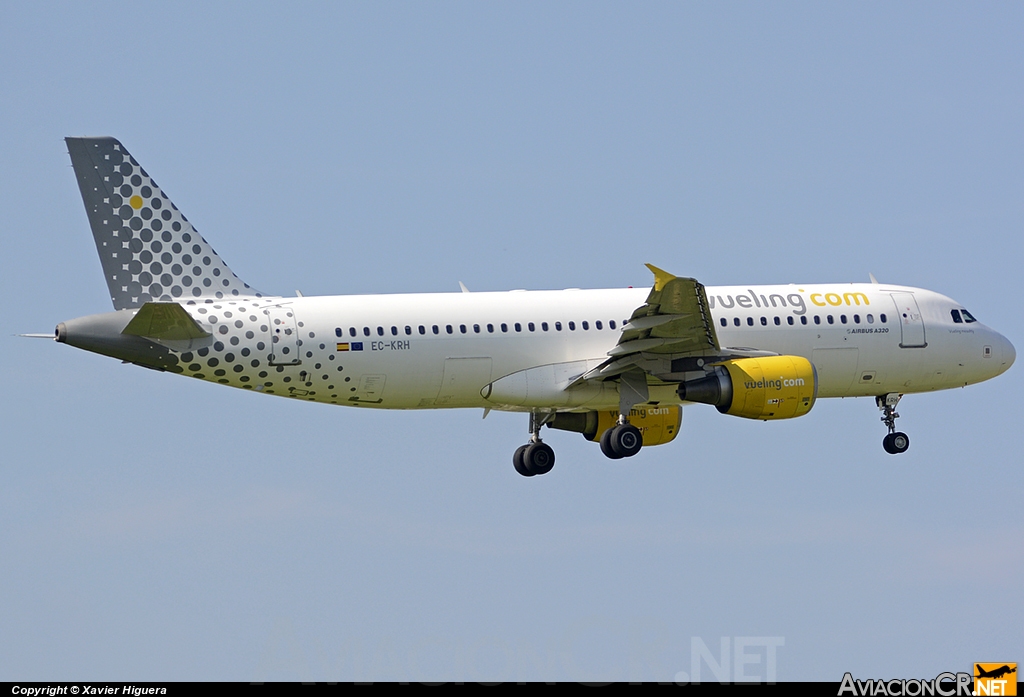 EC-KRH - Airbus A320-214 - Vueling
