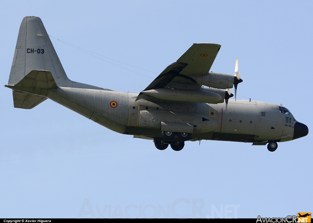 CH-03 - Lockheed C-130H Hercules (L-382) - Bélgica - Fuerza Aérea