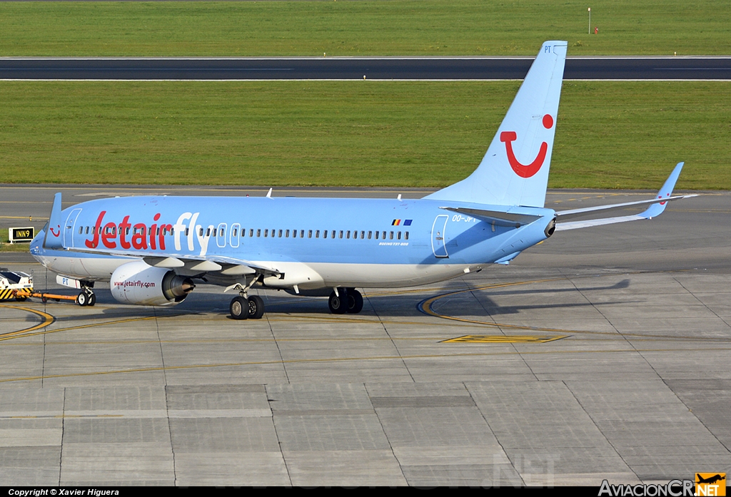 OO-JPT - Boeing 737-8K5 - Jetair Fly