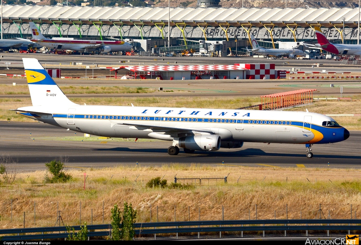 D-AIDV - Airbus A321-231 - Lufthansa