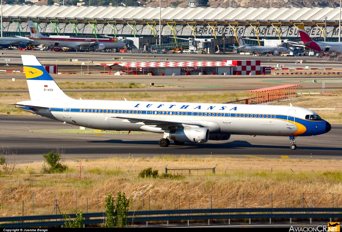 D-AIDV - Airbus A321-231 - Lufthansa