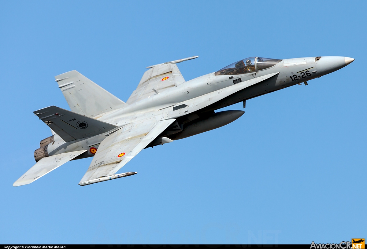 C.15-68 - McDonnell Douglas F/A-18A Hornet - Ejercito del Aire de España