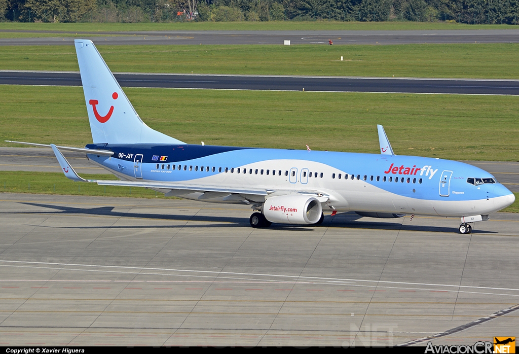 OO-JAY - Boeing 737-8K5 - Jetairfly