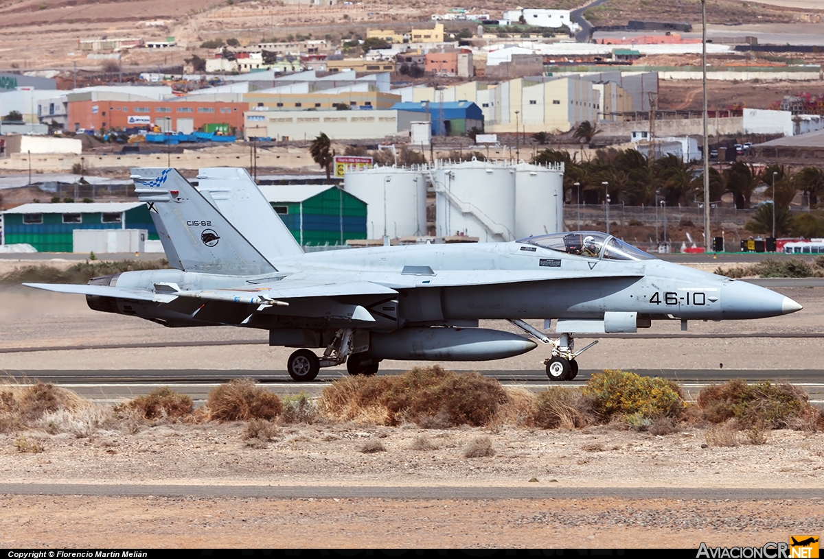 C.15-82 - McDonnell Douglas F/A-18A Hornet - España - Ejército del Aire