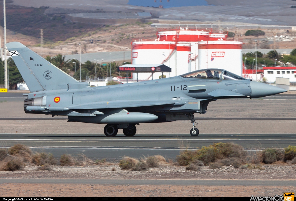 C.16-32 - Eurofighter Typhoon EF2000 - Ejercito del Aire de España