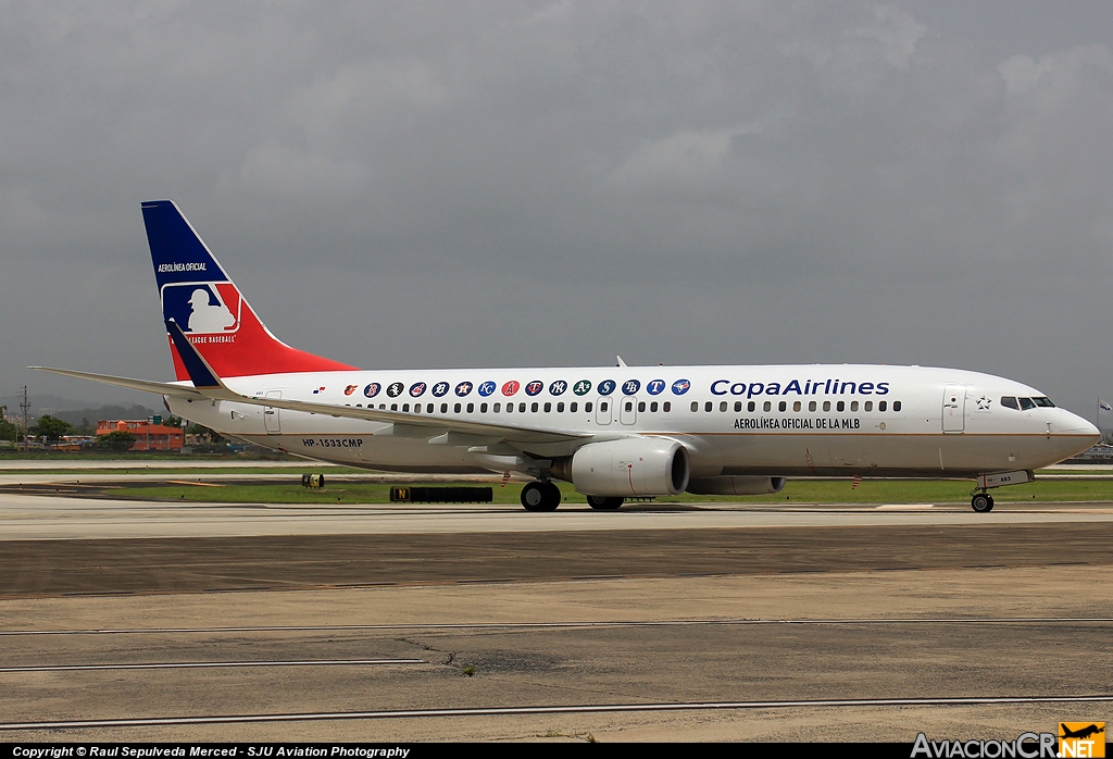 HP-1533CMP - Boeing 737-8V3 - Copa Airlines