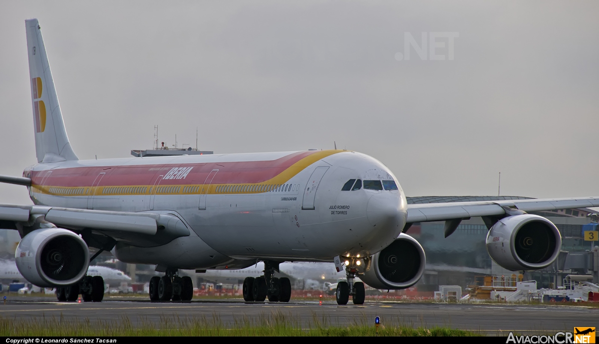 EC-IOB - Airbus A340-642 - Iberia