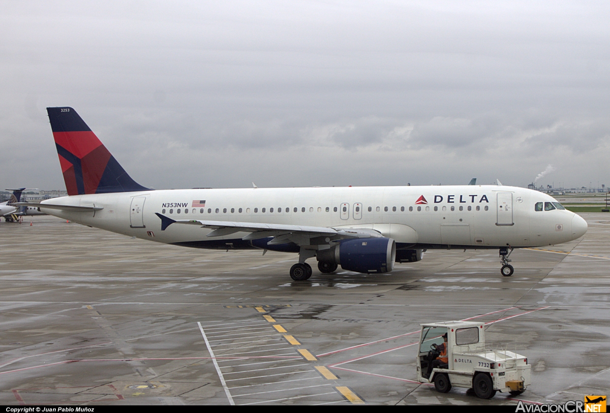 N353NW - Airbus A320-212 - Delta